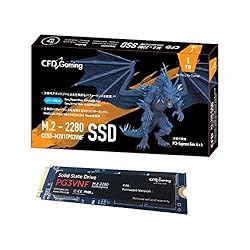 CFD販売 内蔵SSD M.2 2280 NVMe PCI-E Gen.4 x 4(NVMe 1.3) PG3VNFシリーズ 1TB CSSD-M2B1TPG3VNF