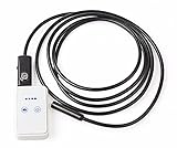 ワイヤレスエンドスコープ Wi-Fi接続式 iOS/PC/Android対応 フレキシブルスコープ LEDライト内蔵 本体充電式 チューブ長5m FMTWS801M