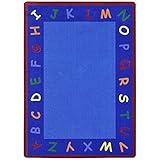 Joy Carpets Kid Essentials Early Childhood New Beginnings Rug Multicolored 5'4 x 7'8 [並行輸入品]