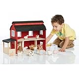 Guidecraft Big Barn, Red-1 ea by Guidecraft [並行輸入品]