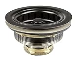 重い真鍮DuoバスケットStrainer with Oリングストッパー ADBSMFB