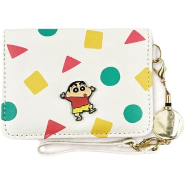 Amazon | クレヨンしんちゃん 財布 メンズ 二つ折り レザー革 小銭入れ