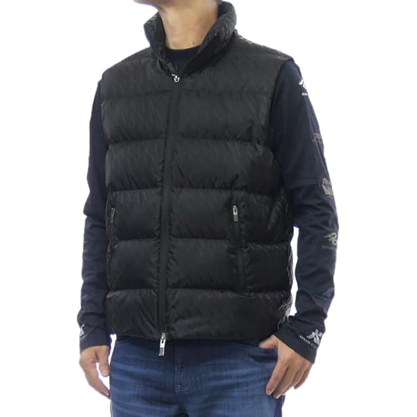 Amazon | [ARMANI EXCHANGE] [アルマーニエクスチェンジ]ダウン ベスト