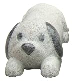 【御影石】グレー犬４５cm 置くだけ簡単車止め