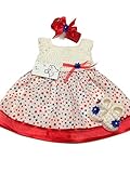 Micクラフトハンドメイドかぎ針編み赤ちゃんセットOutfit Patriotic Little Stars