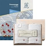 CONCENT カタログギフト リンベル プレゼンテージ・麗(うらら) 〔格子(こうし)〕+今治謹製 『白織タオル』 木箱入り SR2039 （フェイスタオル２P)
