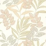 Brewster 414-65760 Tahiti Sage Tropical Wallpaper Sage [並行輸入品]