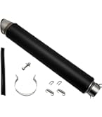 Amazon | Realize 汎用サイレンサー 100φ×450mm 差込径 60.5φ カール