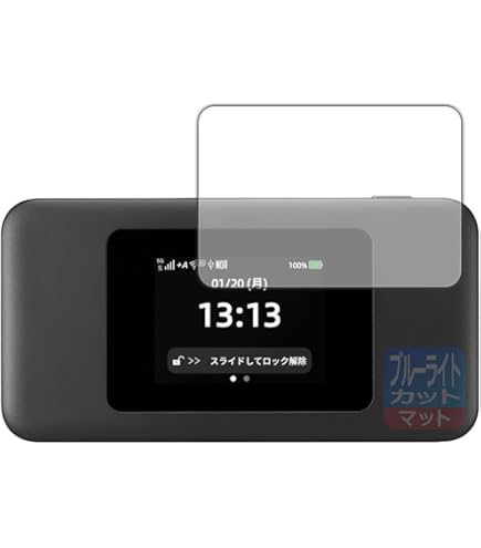 Amazon | PDA工房 Speed Wi-Fi DOCK 5G 01 対応 Crystal Shield