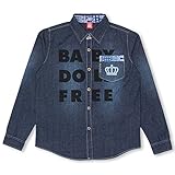 ベビードール FREEデニムシャツ 大人 男女兼用 M デニム