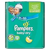 Pampers Baby Dry Size 5+ (13-27kg) Junior Plus x 35 per pack by Pampers [並行輸入品]