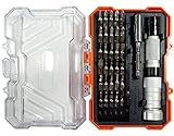 豊富な ビット 33pcs!  スクリュー ドライバー 工具 セット (専用 ケース 付き) MCZ-75