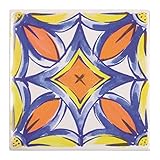 タイル 屋外壁 磁気質 ハンドアートデザインタイル 150角 デザインＫ １枚単位 手書き風デザイン絵タイル