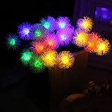 ソーラー文字列ライト、womail 4.8 M 20 LED Snowball Garlandsランプクリスマスツリー、庭、パティオ、庭、ホーム、パーティ 5M 60722454