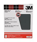 3M Pro-Pak Wetordry Sanding Sheets 1500A-Grit 9-Inch by 11-Inch [並行輸入品]