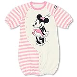 ベビードール ディズニー 新生児用2wayカバーオール ドレスオール ボーダー 子供服 DISNEY Collection 50-70cm ミニー