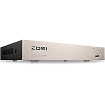Amazon.co.jp: ゾシ(ZOSI) デジタル防犯レコーダー 8ch 防犯