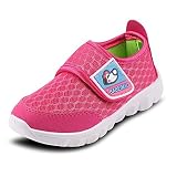 WEONEDREAM 子供靴　ベビーシューズ　スニーカー　軽量　通気　運動靴　カジュアル ベルクロ ランニングシューズ