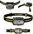 NITECORE UT27 ヘッドライト デュアルビーム (スポット/広角 切替)と赤色補助ライト