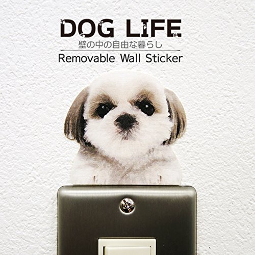 ウォールステッカー DOG LIFE Color 「シーズー」
