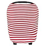 Copper Pearl(コッパーパール) Stretchy Multi-use Cover 伸縮自在 ポンチョ型 授乳ケープ 【インド製】CRIMSON クリムゾン