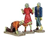 Lemax Spooky Town Collection Walking Zombies, Set of 3 42219