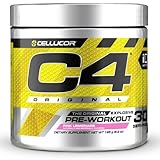 Cellucor International Version C4 オリジナル プレワークアウト パウダー オレンジバースト 30回分 セルコア カフェイン 150mg クレアチン 1,000mg エナジーパウダー
