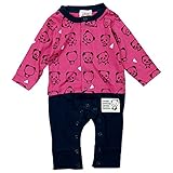 【秋冬春対応】 GARACH(ギャラッチ)裏毛パンダ総柄ロンパース 60cm /Pk NO.AH-1634302