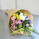 [花ぷらざ] 生花 店長おまかせ 洋花 お供え花束 お悔やみ 仏花 お彼岸 お仏壇 (ご自宅用(ラッピングなし))