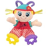 Happy Cherry　可愛い　人気　ベビー　赤ちゃん　歯固めラトル　女の子人形　安全　おしゃぶり