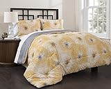 stylehouse Dandelion Garden Reversible Duvet Set, Full/Queen, Full/Queen