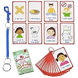 Special Needs My Communication Cards for Special Ed, Speech Delay Non Verbal Children and Adults with Autism 27 Flash Cards for Visual aid or cue Cards