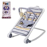 日本育児　ＲＯＣＫＯＵＴバウンサー　おしゃぶり付