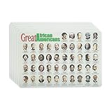 M. Ruskin Company Great African Americans Placemat Set of 6 [並行輸入品]