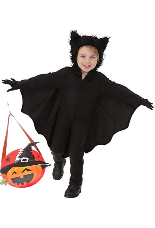 Amazon.co.jp: [RemeeHi] ハロウィン コウモリ コスプレ 子供 蝙蝠