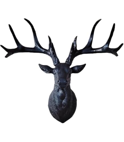 Amazon.co.jp: Wall Charmers 鹿の頭部 フェイク剥製 壁飾り 装飾