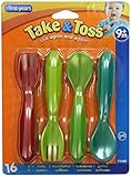 The First Years Take & Toss Toddler Flatware, 16 Piece by The First Years [並行輸入品]