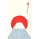 和紙 ぽち袋 ちぎり絵 富士山 10枚入