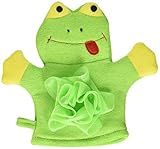 Mommys Helper Bath Mitt with Loofa Sponge [並行輸入品]