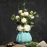 BAGEHUA 新鮮な Lotus ローズ芽花花のテーブルの装飾が施されたリビングルームシミュレーション絹の花フラワーアーティストを設定