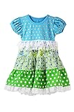 Dress Up Dreams Boutique DRESS ベビー・ガールズ カラー: ブルー