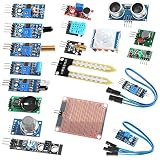 ACEIRMC センサーモジュールキット 16イン1 Arduino Raspberry Project スーパースターターキット R3 用 Nano Raspberry Pi 4b 3 2 Model B K62用