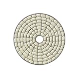 三和研磨工業 乾式フレキシブルパットSF 石材 タイル用 乾式 研磨工具 ダイヤペーパー (#0100, 80mm)