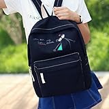 Mutell（TM）ホットの3pcs /設定ルミナスキャンバス女の子のバックパック高品質のティーンエイジャーかわいいスクールバッグサッチェル女性旅行リュックサック学生のための
