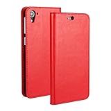 Golikef HTC Desire 826 ケース カバー バンパー 手帳型 高級 本革 レザー 色鮮やか レトロ な book case 型 柔らかいシリコンTPUラバーカバー スタンド機能 カー