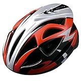 TETE　 子供から大人まで対応できるヘルメット SPARKY（ スパーキー） レッド/シルバー 【サイズ】フリー　（54～61cm）　重量 : 約280g