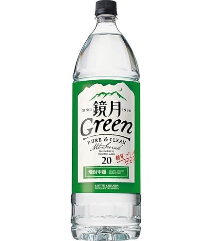 Amazon.co.jp: サントリー 鏡月 甲類焼酎 20度 1.8L 1800ml x 6本