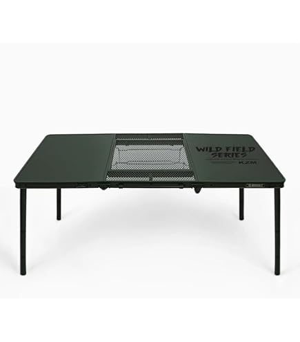Amazon.co.jp: KZM カズミ ワンテーブル ETS アルミニウム素材 タワー