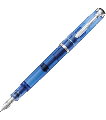 Pelikan M205 万年筆 14K 585 青ストライプ 訳あり Amazon | PELIKAN ペリカン 万年筆 Classic クラシック M205