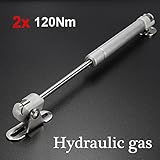 ILS - 2X 120Nm Hydraulic Gas Strut Lift Support Door Cabinet Hinge Spring